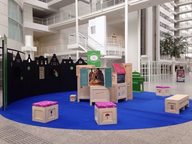 Impressie tentoonstelling Heimwee en Inspiratie in het Atrium