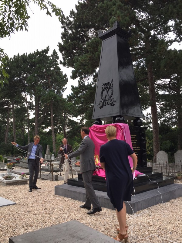 onthulling van de Citadel van Antwerpen