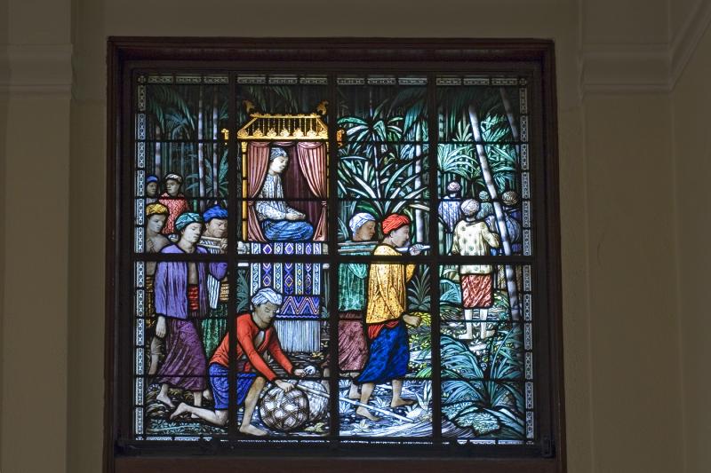 Glas-in-lood, Wassenaarsweg 38